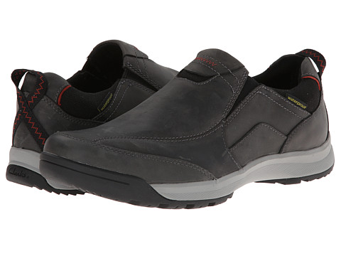 Clarks Wave.Scree Easy Charcoal Oily Nubuck - 6pm.com