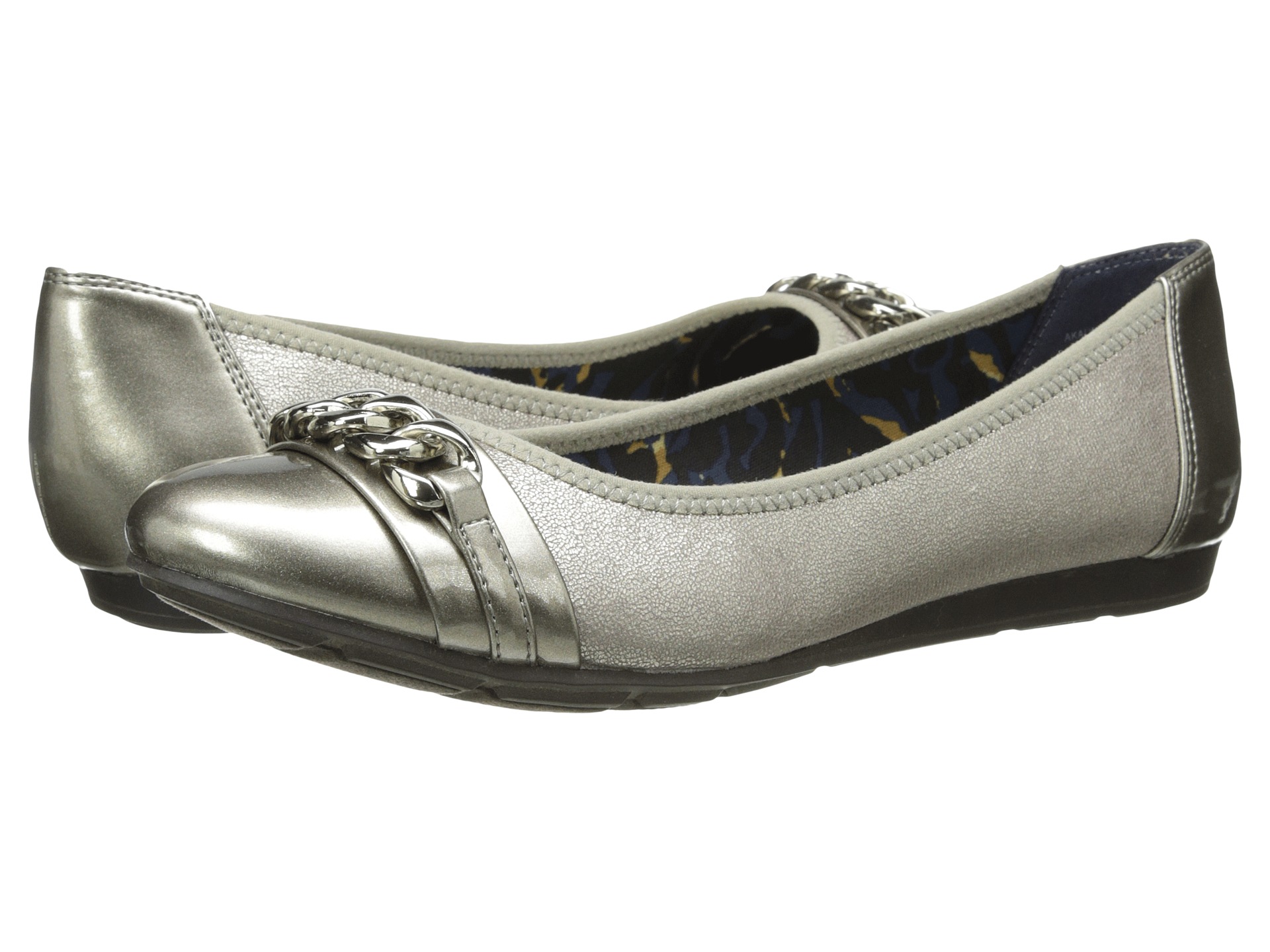 Anne Klein Alwaysnice Pewter Sparkle Fabric, Women