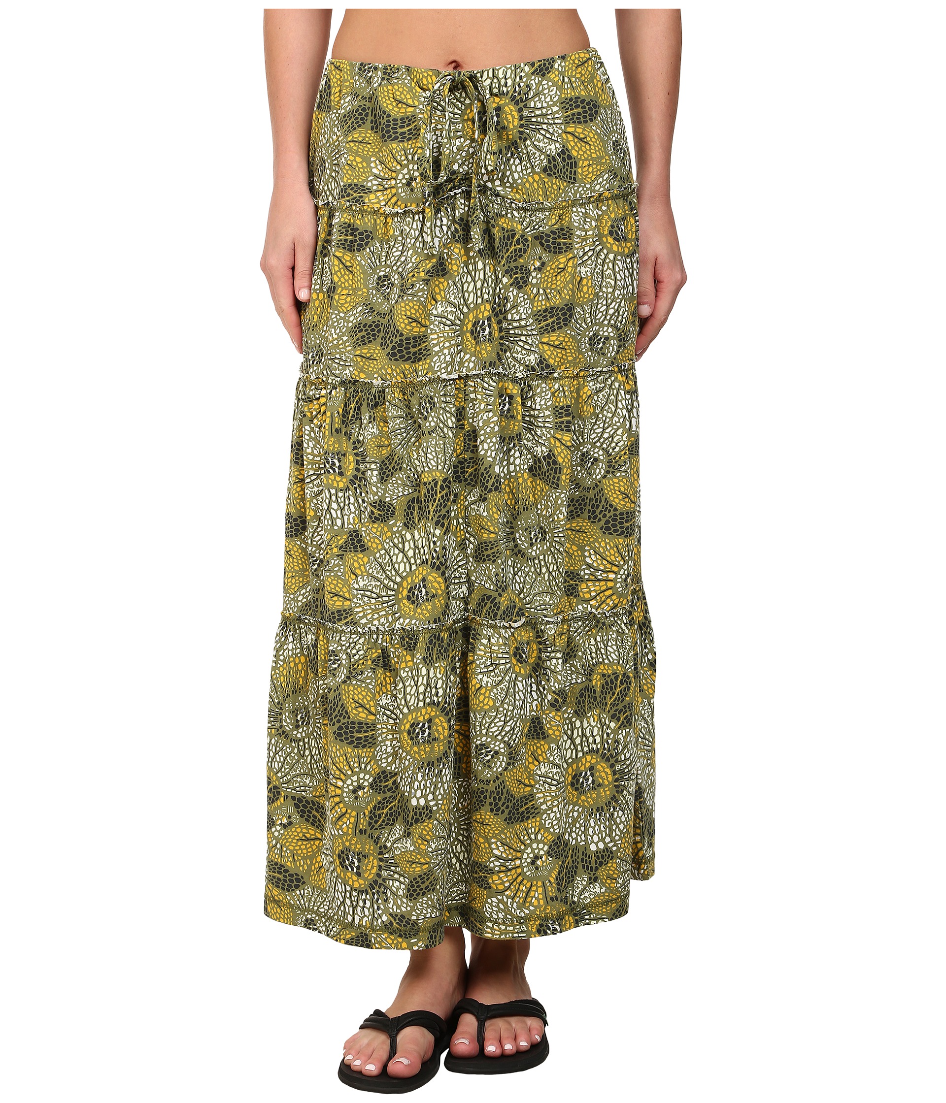 Royal Robbins Sookie Sunflower Convertbile Skirt Eucalyptus