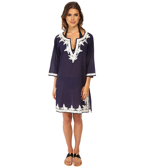 Miraclesuit Tunic Cover-Up Navy - Zappos.com Free Shipping BOTH Ways