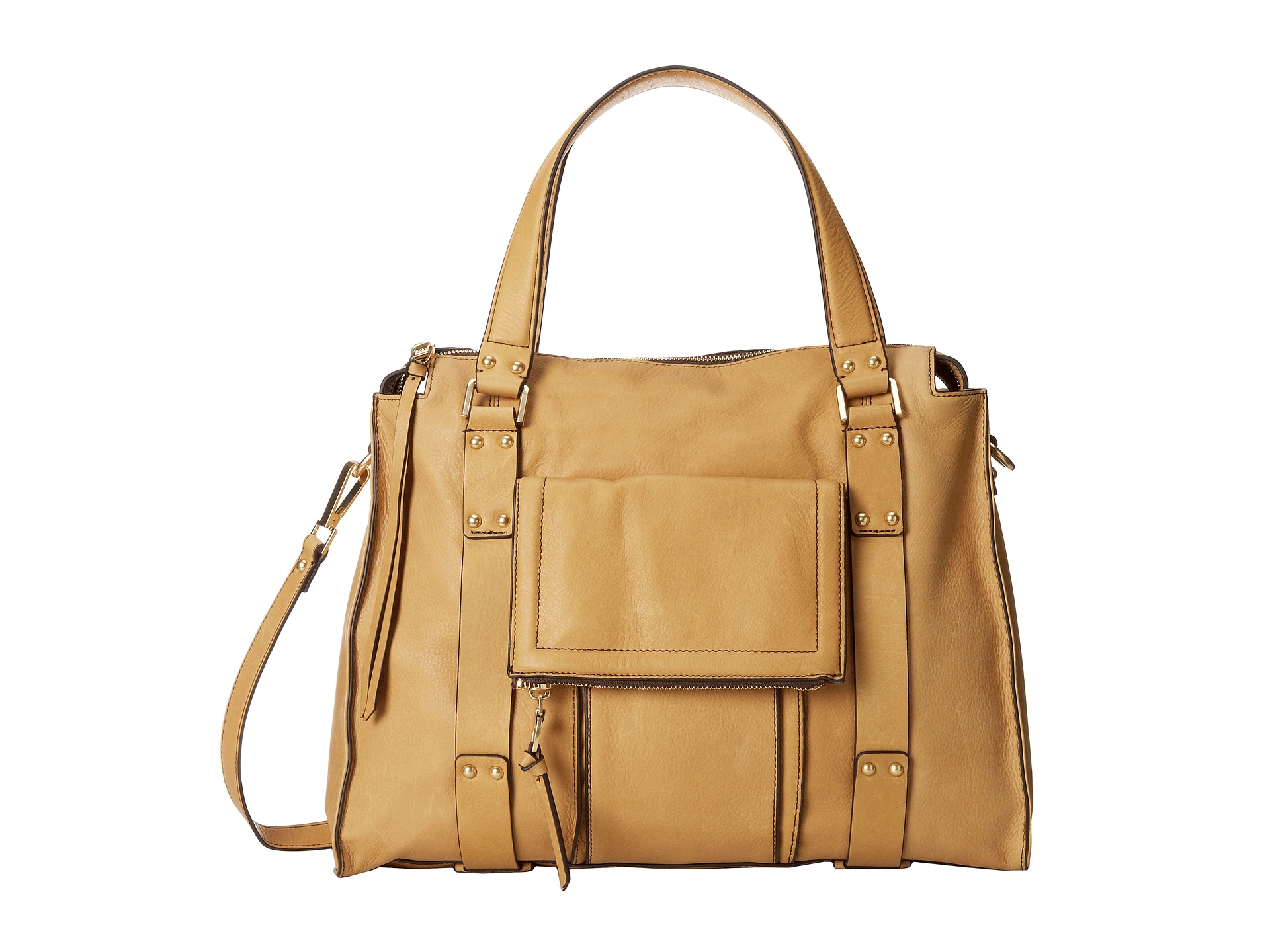 kooba rhodes satchel camel