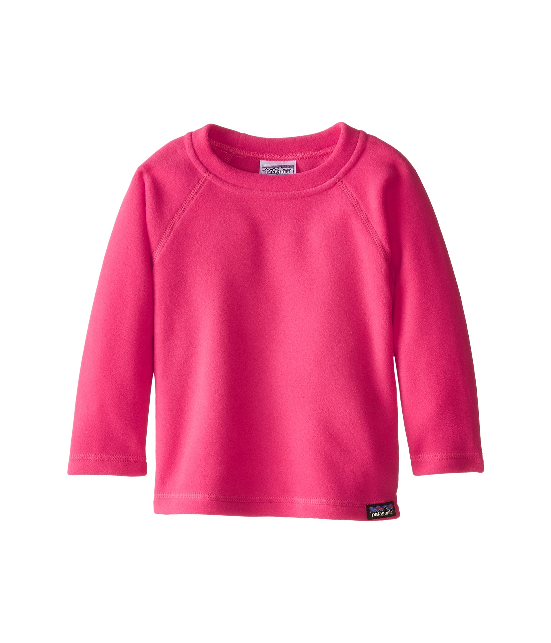 Patagonia Kids Baby Micro D Crew Infant Toddler Rossi Pink, Pink