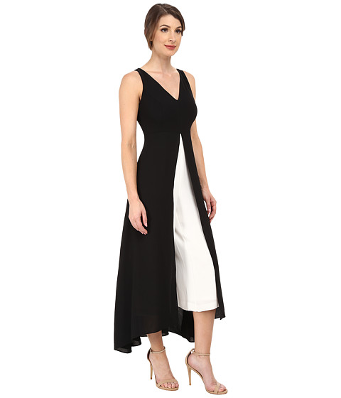 Adrianna Papell Color Blocked Overlay Jumpsuit at Zappos.com