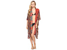 Folk Border Kimono