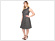Calvin Klein Plus Plus Size Laser Cut Flare Dress Black - 6pm.com