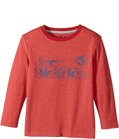 Jack Wolfskin Kids - Long Sleeve Brand Tee (Infant/Toddler/Little Kids/Big Kids)