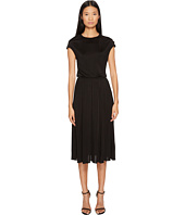 Francesco Scognamiglio - Short Sleeve Banded Waist Dress