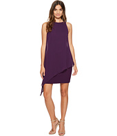 Tahari by ASL - Chiffon Overlay Sheath Dress