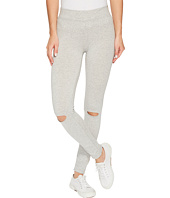Alternative - Cotton Modal Spandex Jersey Slashed Leggings