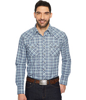 Wrangler - Long Sleeve Retro Snap Plaid