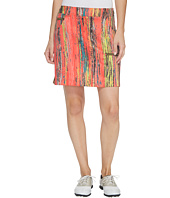 Jamie Sadock - Skinnylicious Parfait Print Side Zip and Button 18 in. Skort