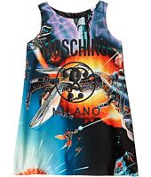 Moschino Kids - Sleeveless Transformers Dress w/ Logo on Front (Little Kids/Big Kids)
