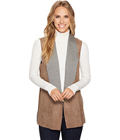 Tribal - Bonded Suede Sleeveless Reversible Vest