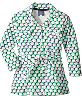 Toobydoo - Geo Green Belted Shirtdress (Toddler/Little Kids/Big Kids)
