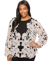 Calvin Klein Plus - Plus Size Peasant Sleeve Blouse