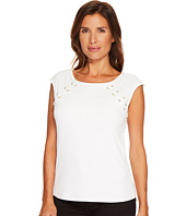 Calvin Klein - Sleeveless Top with Lacing