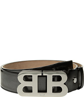 Bally - Mirror B Adjustable Cateye Patent Belt