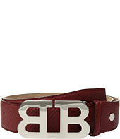 Bally - Mirror B Adjustable Carbon Leather Belt