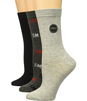 Steve Madden - 3-Pack Crew Steve Madden Applique