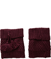 Steve Madden - Boot Cuff w/ Pom Poms