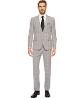 Nick Graham Suiting - Black & White Plaid Suit