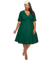 Unique Vintage - Plus Size Delores Swing Dress