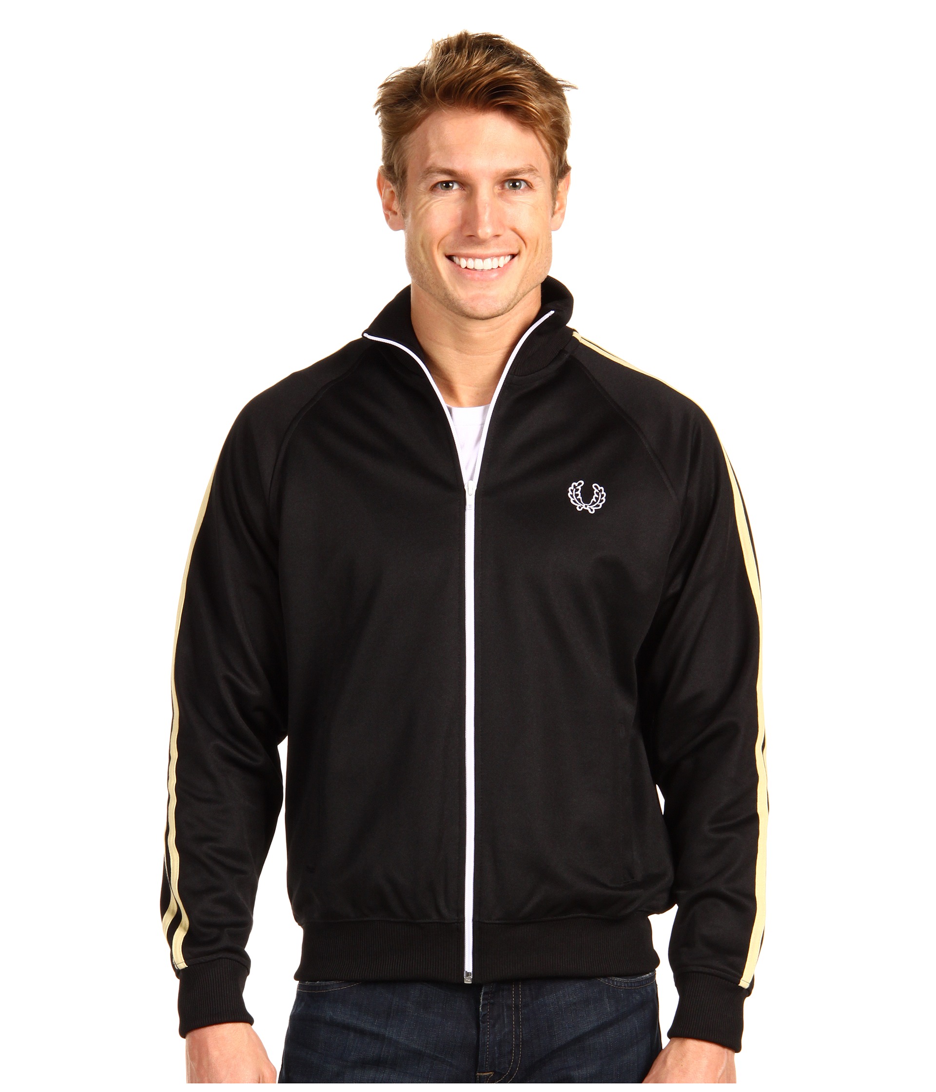 Fred Perry Twin Taped Track Jacket    BOTH 